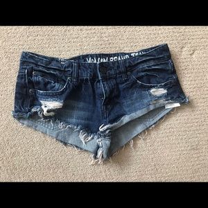 Volcom TTT Micro Short Distressed Denim